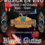 Black Guiro at Don Chente in Walnut Park CA