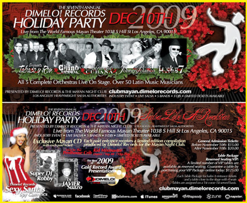 dimelo records holiday party