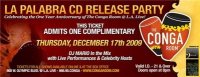 tributetothestage la palabra CD release party