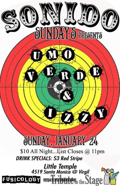 tributetothestage sonido sunday and umo verde