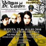Latin Music Invasion: Victimas Del Doctor Cerebro-Key Club Hollywood