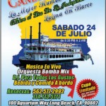 Saturday July 24, 2010 Candelas: Barco con Bomba Mix