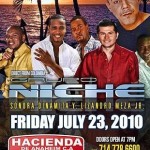 Friday July 23, 2010 Grupo Niche y Lizandro Meza Jr. at Hacienda de Anaheim