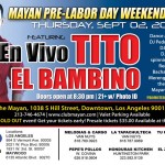 Thursday September 2, 2010 Tito El Bambino at The Mayan