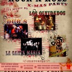 A&M 7th Annual Rock N Roll Xmas Party with Los Olvidados, Dub 8, La Santa Maria